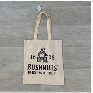 NEW Bushmills Irish Whiskey Reusable Canvas Bag